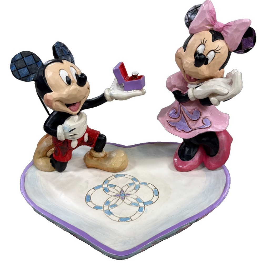 Disney Traditions by Jim Shore A Magical Moment Mickey & Minnie Proposal 4055546